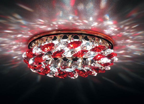   Downlight DL061.79.1/6 crystal/red