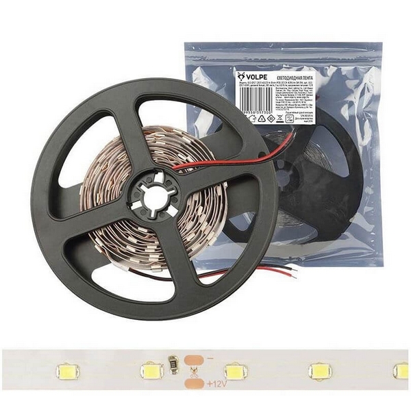    ULS-2835-60LED/m-8mm-IP20-DC24V-6W/m-5M-WW    