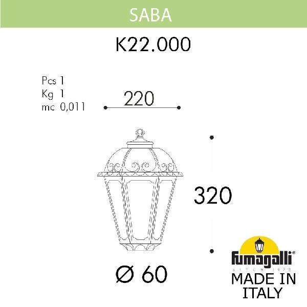  Saba K22.000.000.VXF1R