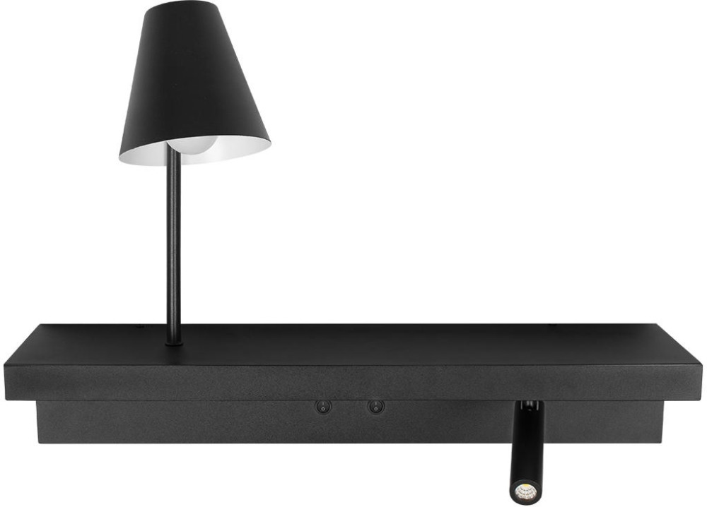   Shelf 10216/2W Black