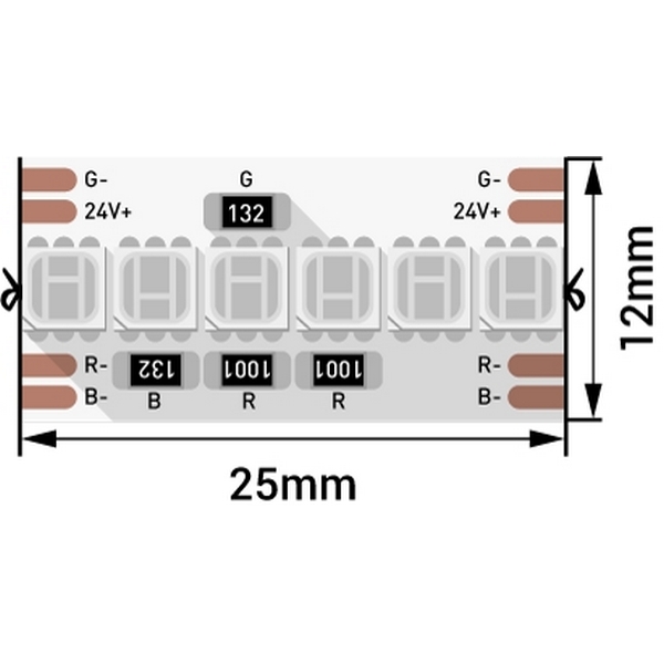   LUX DSG8A240-24-RGB-33