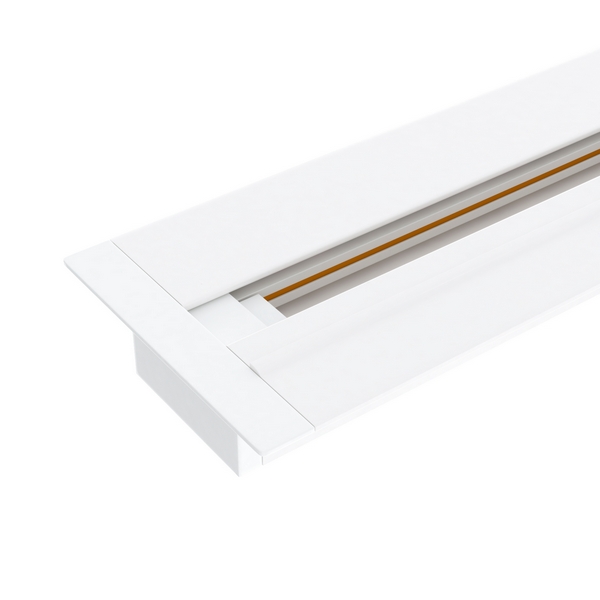  Track Rail WH Recessed TRLM-1-100-WH