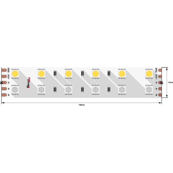   LUX DSG5120-24-RGB+W-33