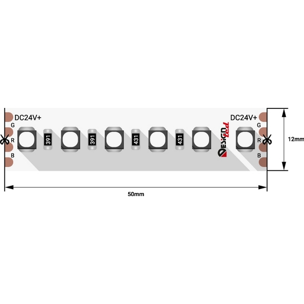   LUX DSG3A120-24-RGB-33